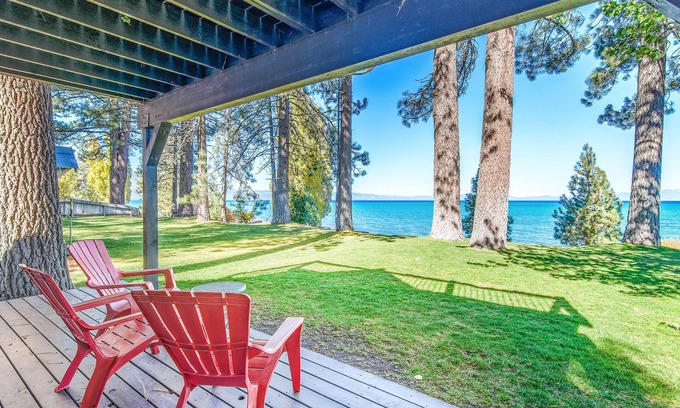 Al Tahoe House | Waterfront S. Lake Tahoe Property with 2 Houses - Near Downtown and Casinos