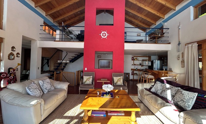 Tzununa Villa | Waterfront Villa located at Lake Atitlan, in Tzununa, Overlooking the volcanos.