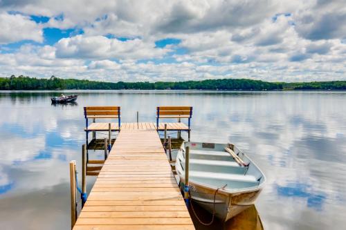 Harshaw House | Waterfront Wisconsin Cabin Private Dock, Grill