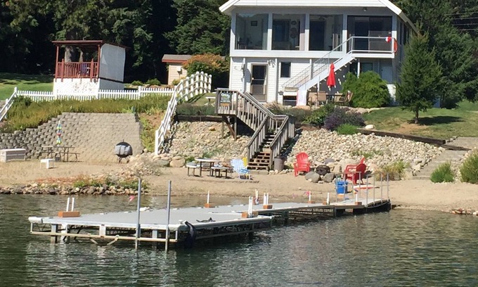 Bonner County House | Waterfront Year Round Vacation Home, Lake Cocolalla, Beach, Dock