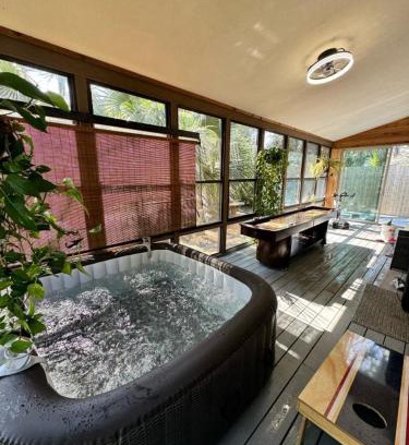 Butler Beach Villa | Waterfront Zen-Dock, Paddleboards, Jacuzzi & Games