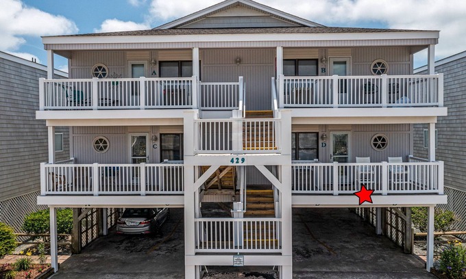 Holden Beach Condo | "Waters Edge 429-D" - Oceanfront Condo w/Community Pool, 2 Bedrooms/2 Bathrooms