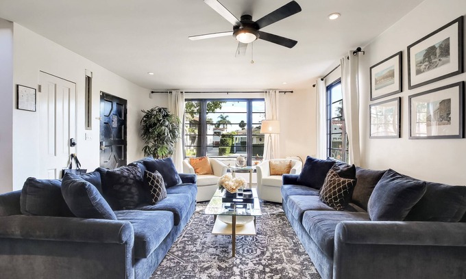 West Beach House | West Beach Villas 3 & 4 - Two villa rental (entire property) - 2 blocks to beach and State St.