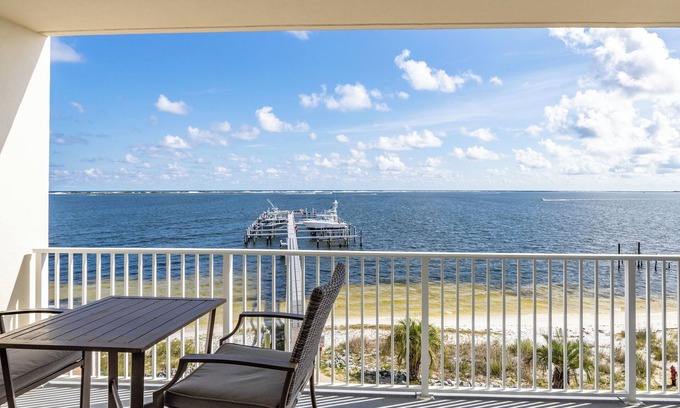 Ono Island Condo | What A View! Marina, Intracoastal, Gulf Islands National Seashore & The Gulf