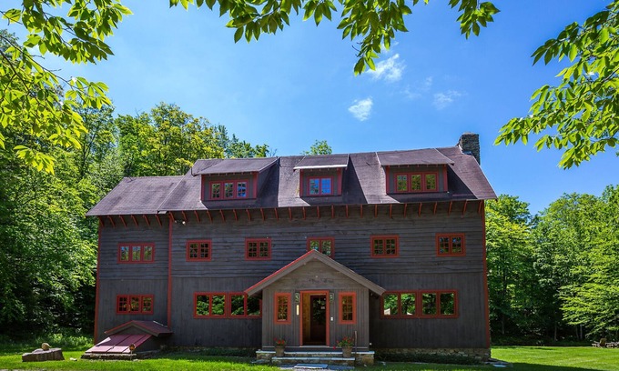 Stratton and Bromley Ski Areas Ski Chalet | Where crisp air meets cozy nights—your Vermont fall escape awaits.