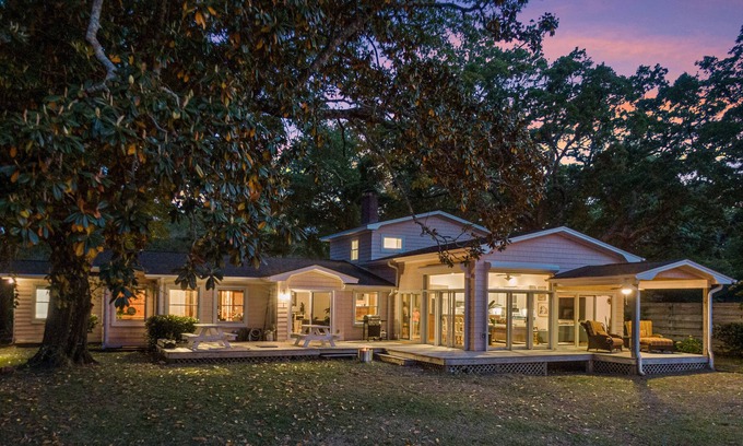 Wilmington House | Whiskey Creek #137 - Soundfront w/ Dock, Game Room, Dog-friendly!