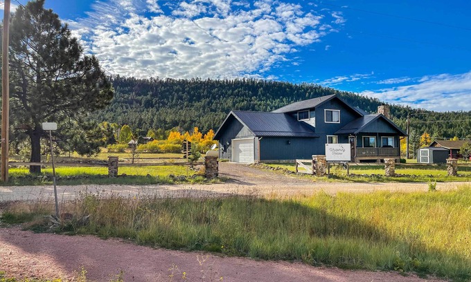 Greer Cabin | 'Whispering Hollow Lodge' on Greer Main St!