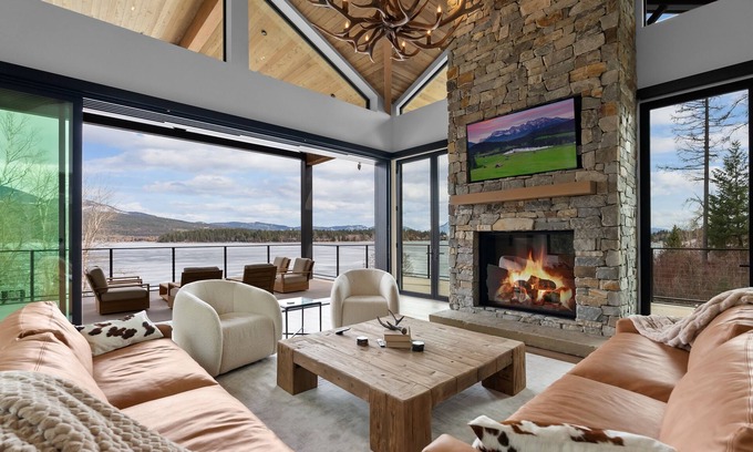 Whitefish Cabin | Whitefish Lakefront Luxury- Private Dock