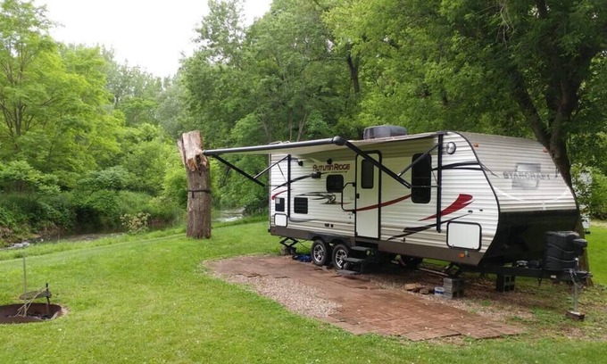 Elba House | Whitewater Riverside Camper Adults Only