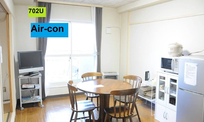 Asahikawa Apartment | Wifi 87 5min walk to Asahikawa Sta 28min Biei702U - 702U/Asahikawa Hokkaidō