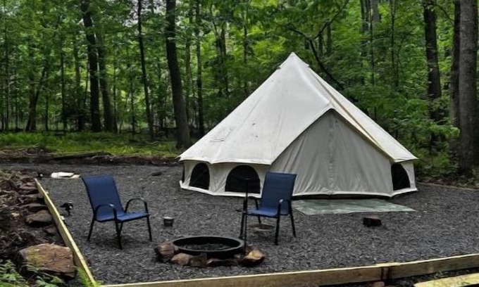 Leeper House | Wild Garden Glamping: Creekside