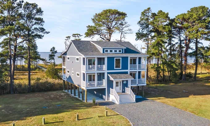 Chincoteague House | Wildcat Haven - Waterfront; Phenomenal views!