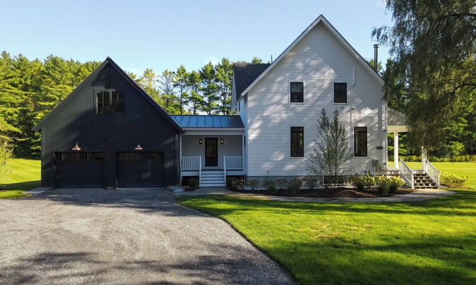 Manchester Center House | Willowfields: A Pristine Retreat for All Seasons, Minutes from Manchester Center