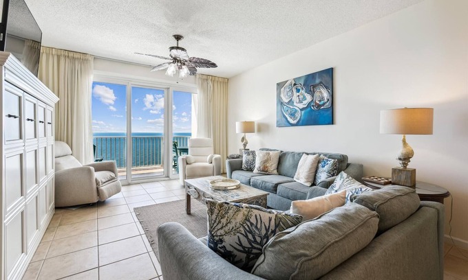 Ono Island Condo | Windemere 1106- Beachfront - NO HASSLE CHECK OUT