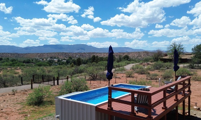 Cornville House | Winery Ranch Retreat Spacious Dual Suite Home with private Hot Tubs and Sauna