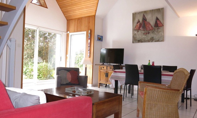 Morbihan House | Wonderful private villa for 7 people with WIFI, TV and terrace