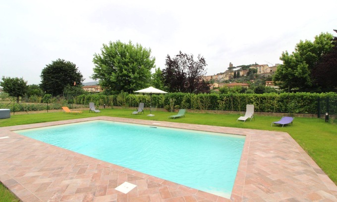 Castiglion Fiorentino Villa | Wonderful private villa for 6 people with WIFI, private pool, A/C, TV and terrace, close to Cort.