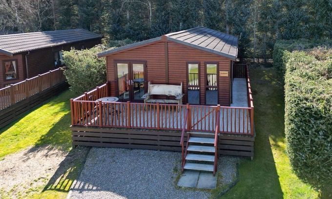 Boat of Garten House | Wonderful private villa for 4 people with WIFI, TV, patio and panoramic view