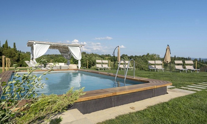 Sorrezzana Villa | Wonderful private villa with WIFI, A/C, private pool, TV, patio, pets allowed and panoramic view