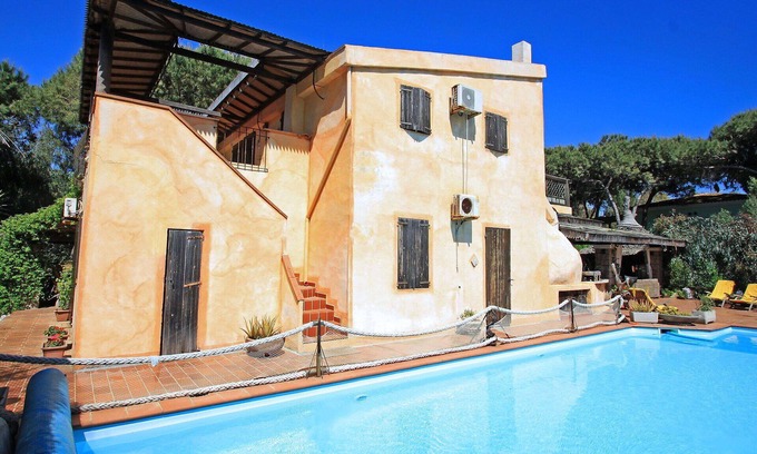 San Pietro a Mare Villa | Wonderful private villa for 14 people with A/C, WIFI, private pool, TV, patio and pets allowed
