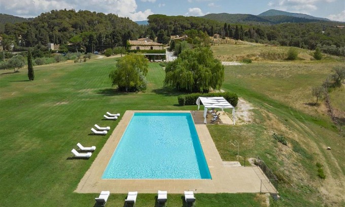 Castellina Marittima Villa | Wonderful private villa with private pool, A/C, WIFI, TV, pets allowed and panoramic view