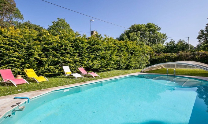 Ploumilliau House | Wonderful private villa for 10 guests with private pool, WIFI, TV, terrace and pets allowed
