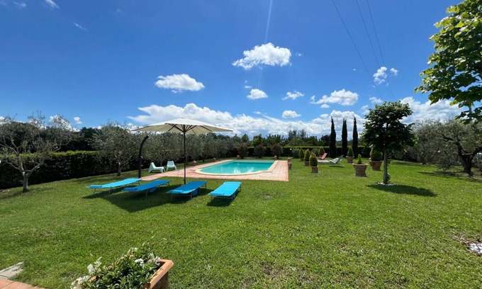 Ferretto Villa | Wonderful private villa for 7 guests with A/C, WIFI, private pool, patio and panoramic view