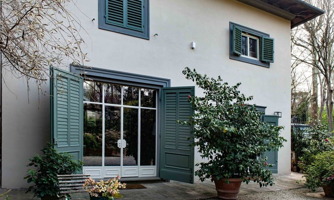 Oltrarno Villa | Wonderful private villa for 6 people with WIFI, A/C, hot tub, TV, patio, panoramic view and park...