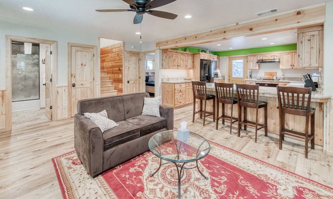 West Village House | Wonderful Retreat Near the Lake W/ Gourmet Kitchen, Free WIFi & Wraparound Deck!