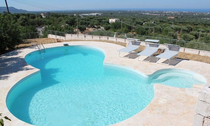 Fasano Villa | Wonderful Trullo with very large pool and amazing Sea View - excellent WiFi