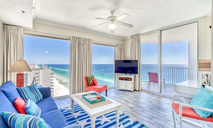 Panama City Beach Resort | *Wonderful Views!* Oct/Fall Break open!