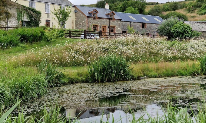 Brecon House | Wonderful villa for 4 guests with WIFI, terrace and parking