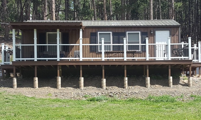 Rapid City Cabin | Woodland Shedteau minutes away from Pactola and Sheridan Lake