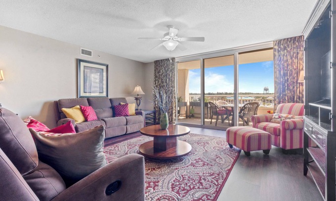 North Myrtle Beach Condo | Yacht Club Villas #1-403 Fantastic Waterway Views from This Spacious Condo!