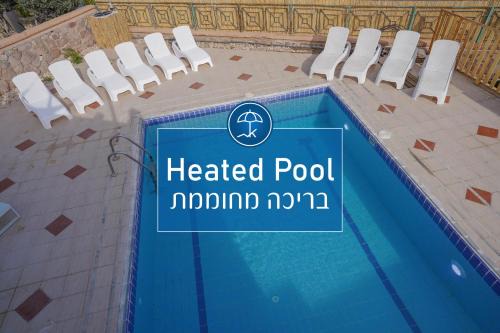 Eilat Villa | YalaRent Afarsemon Complex with pool - For Families