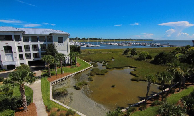 Saint Simons Island Condo | You'll love the spectacular view from the "Waterfront"