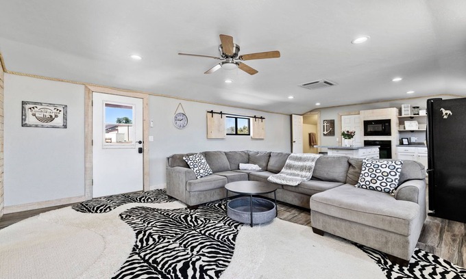 Williamson Other | Zebra Ranch Vacation Rental | 1-BR Cottage Amazing Experience, Prescott | Mtn View Farm Trails