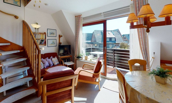 Hornum Apartment | Zweckmäßig Eingerichtete Ferienwohnung in Zentraler Lage von Hörnum