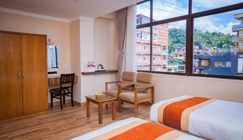 Deluxe Double or Twin Room, City View