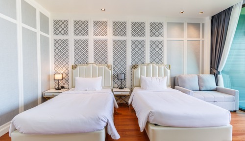 Premier Twin Room, Beach View
