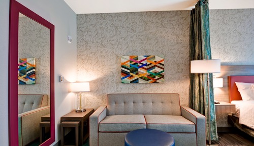 Studio, 2 Queen Beds, Accessible (Hearing)