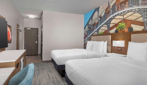 Room, 2 Queen Beds, Refrigerator