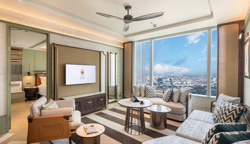 Premium Two Bedroom Suite with Lounge Access