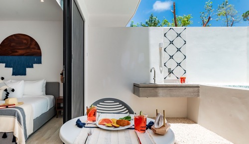 Standard Studio, 1 King Bed, Private Pool, Courtyard View