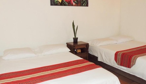 Comfort Quadruple Room, Private Bathroom, Pool View (Cayena Cuadruple)