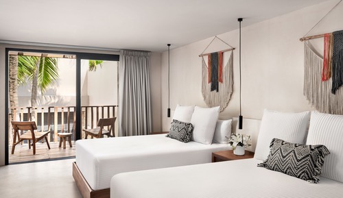 Casa Zamna Tropical View Double w Queen Beds