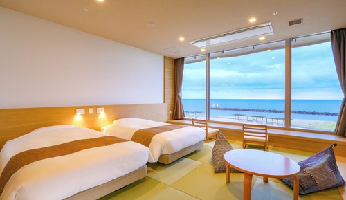 Superior Japanese-Style Beds Room holds 3 people(Sea Side) - Indoor Bath - Non-Smoking
