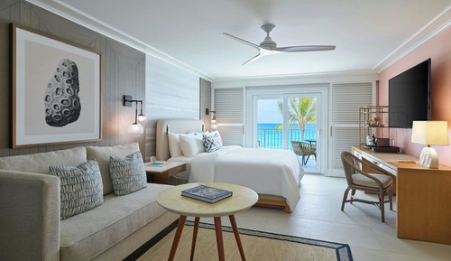 Room, 1 King Bed with Sofa bed, Non Smoking, Beachfront