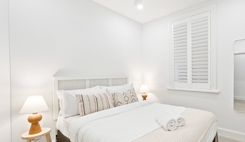 The Peach Apartment at Palm View Collective