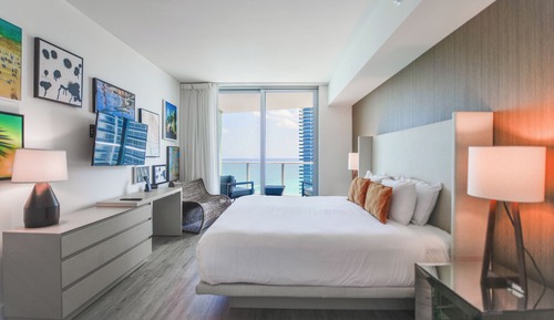 Luxury Apartment, 1 Bedroom, Ocean View